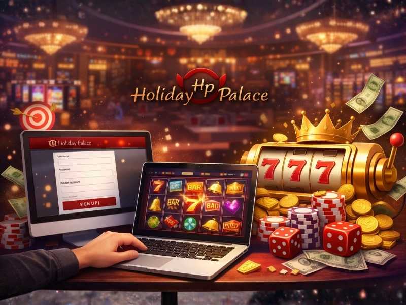 สมัคร Holiday Palace สล็อตออนไลน์ ผ่านเว็บ เข้าใจขั้นตอนใช้งานผ่านหน้าเว็บไซต์แบบครบถ้วน