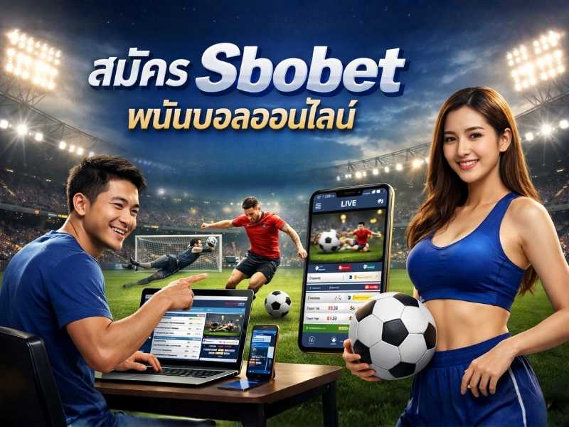 สมัคร Sbobet พนันบอลออนไลน์ วิธีเข้าใช้งานระบบสมาชิกและเริ่มต้นเดิมพันฟุตบอล